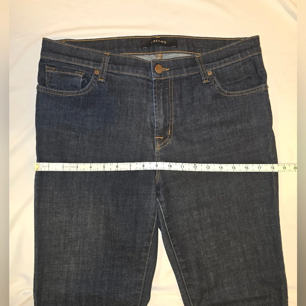 J Brand Aidan Straight Leg Boyfriend Jeans | Size 28 | Dark Blue Wash - Picture 11 of 16